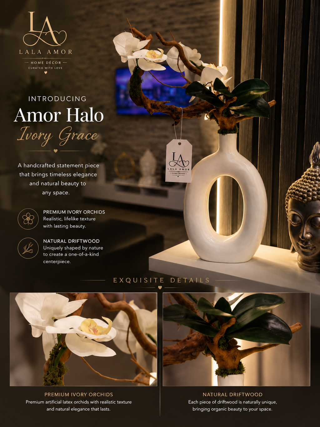 Amor Halo – Ivory Grace