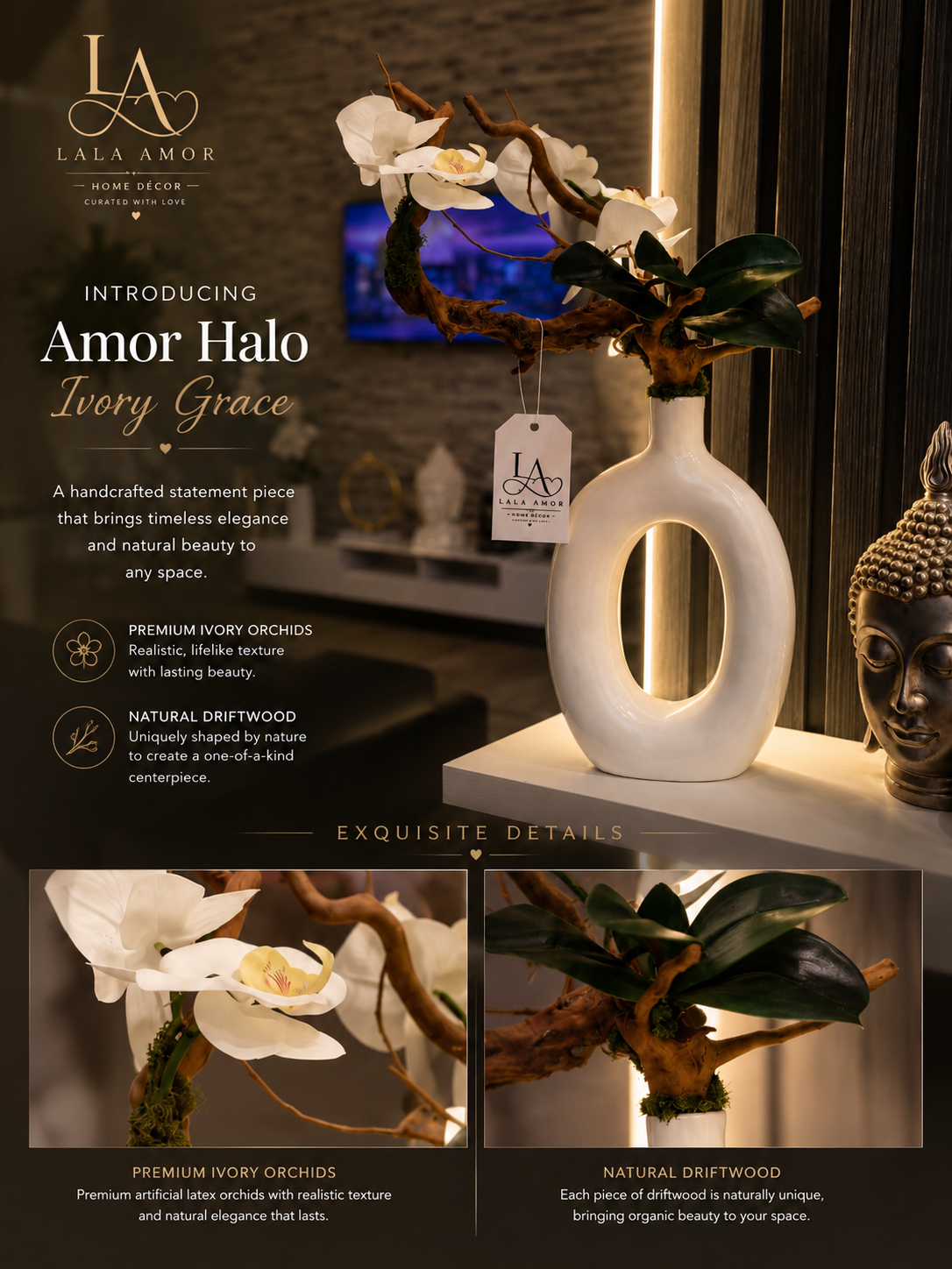 Amor Halo – Ivory Grace
