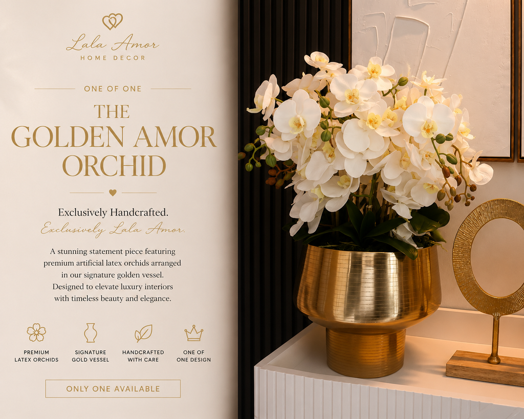 The Golden Amor Orchid™ One-of-One Signature Design