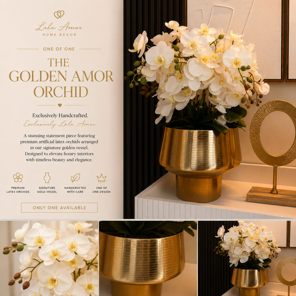 The Golden Amor Orchid™ One-of-One Signature Design